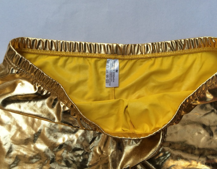 Men’s Sexy Golden/Silver Underwear Boxers/Briefs - dikunji.net